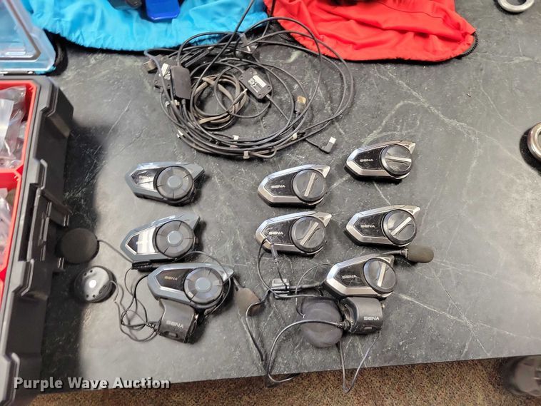 image for item DX6471 Sena Mesh Communications and Arborist Protos Helmets