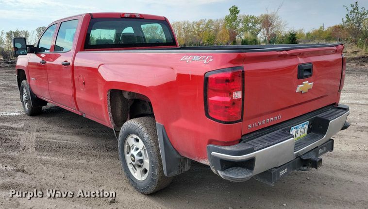 image for item DX6474 2016 Chevrolet Silverado 2500HD Crew Cab pickup truck