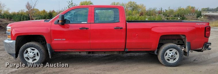 image for item DX6474 2016 Chevrolet Silverado 2500HD Crew Cab pickup truck