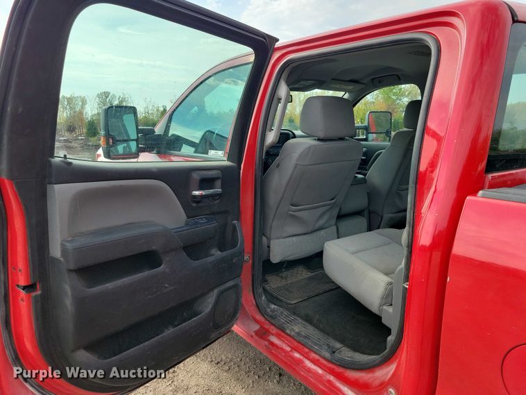 image for item DX6474 2016 Chevrolet Silverado 2500HD Crew Cab pickup truck