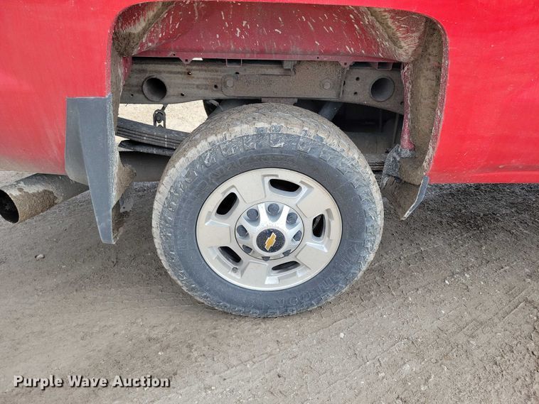 image for item DX6474 2016 Chevrolet Silverado 2500HD Crew Cab pickup truck