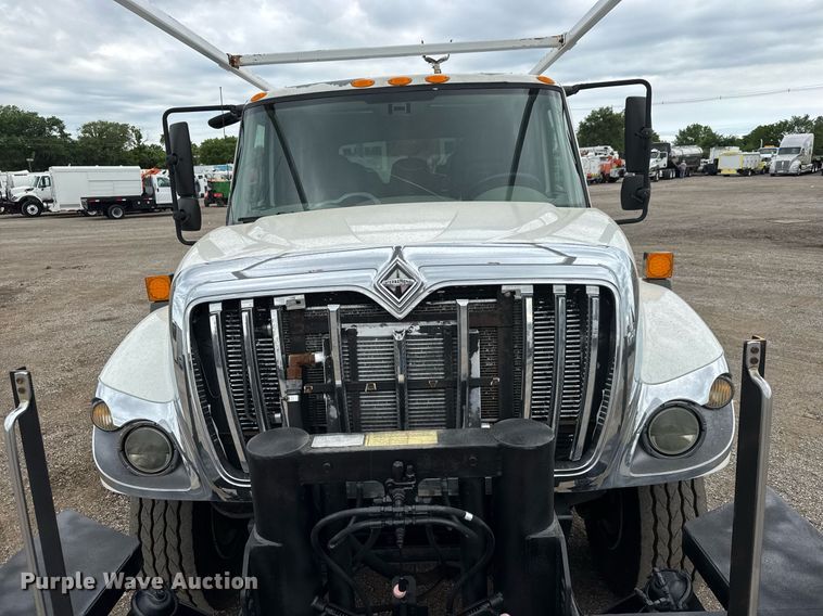 image for item DY0061 2008 International 7500  Crew Cab crane truck