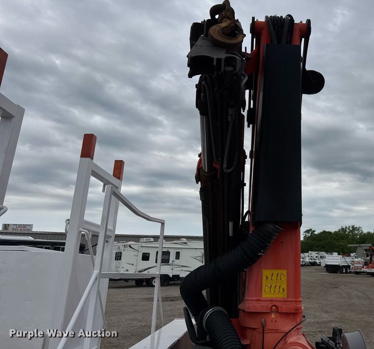 image for item DY0061 2008 International 7500  Crew Cab crane truck