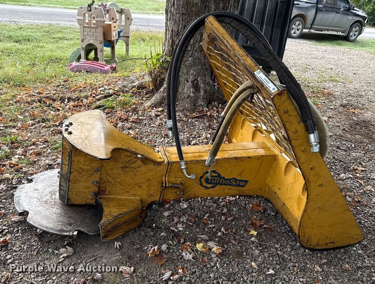 image for item DY8203 Dougherty Forestry Manufacturing TQR skid steer tree saw