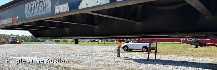 image for item DY8238 1999 Holden HLB25 drop deck equipment trailer