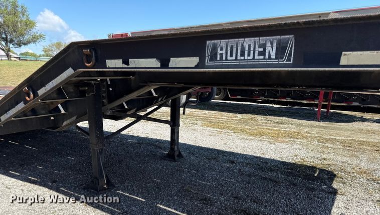 image for item DY8238 1999 Holden HLB25 drop deck equipment trailer