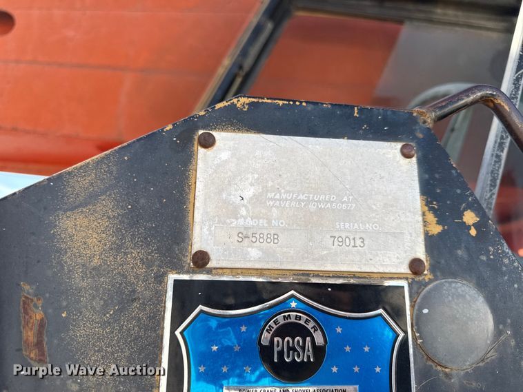 image for item DY8247 1981 Bantam S588B crane