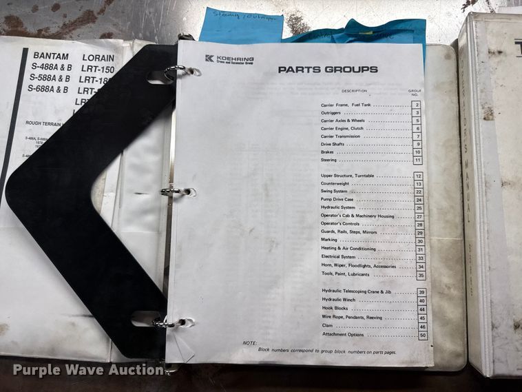 image for item DY8247 1981 Bantam S588B crane