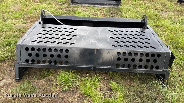 image for item DY8267 2025 GIYI RR78 skid steer landscape rake