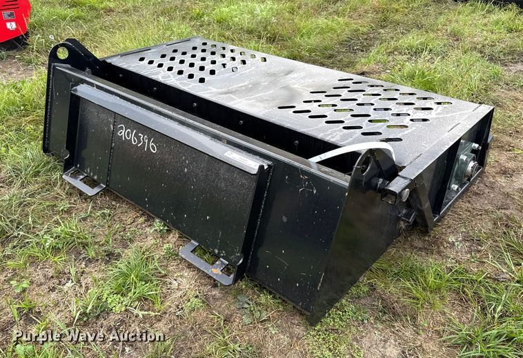 image for item DY8267 2025 GIYI RR78 skid steer landscape rake