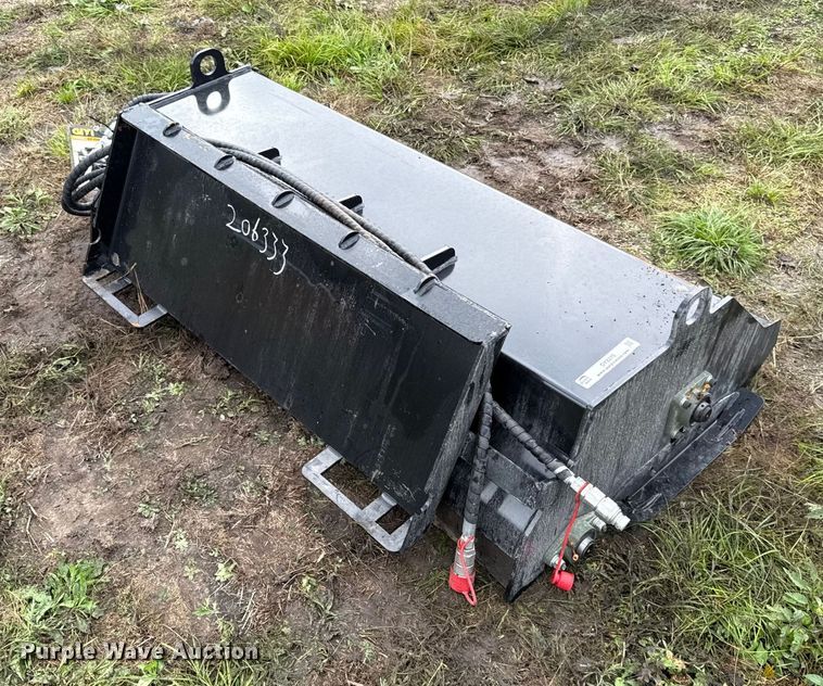 image for item DY8270 2025 GIYI FM57 skid steer flail mower