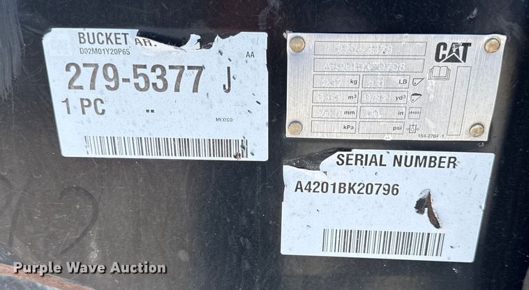 image for item DY8289 Caterpillar 279-5376 80