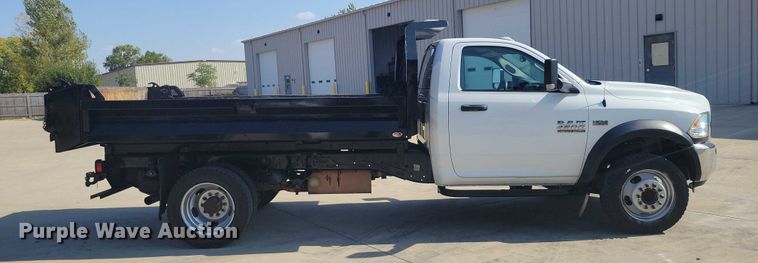 image for item DZ6730 2016 RAM 4500 dump truck