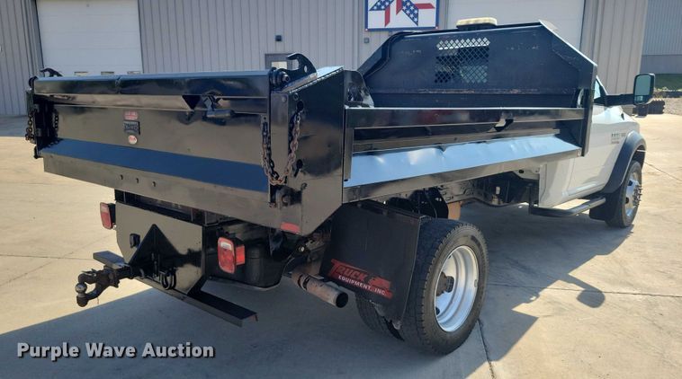 image for item DZ6730 2016 RAM 4500 dump truck