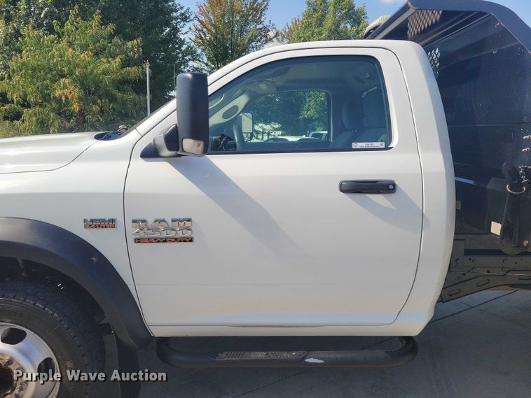 image for item DZ6730 2016 RAM 4500 dump truck