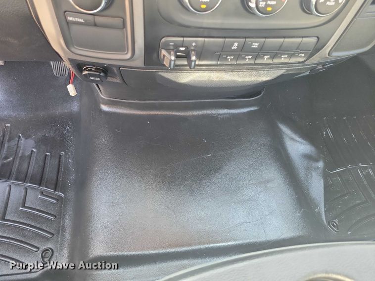 image for item DZ6730 2016 RAM 4500 dump truck