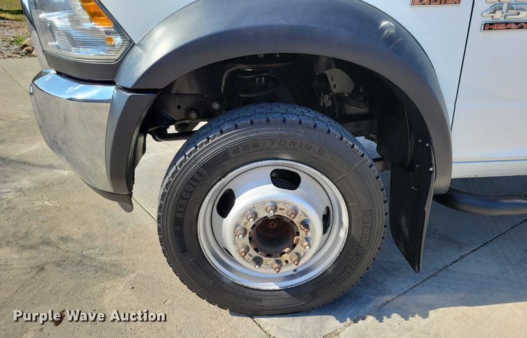 image for item DZ6730 2016 RAM 4500 dump truck