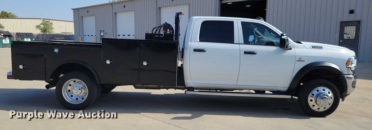 image for item DZ6732 2023 RAM 5500 utility / service truck