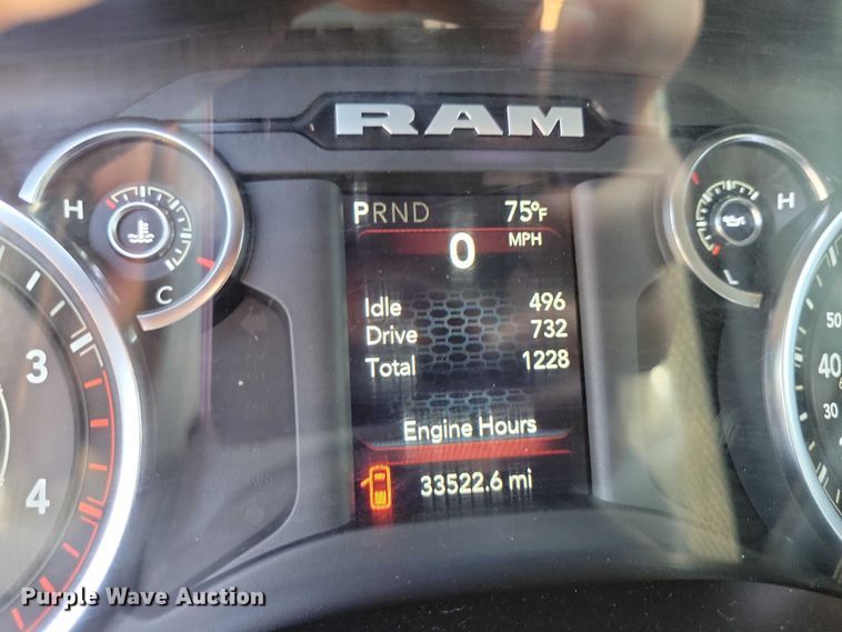 image for item DZ6732 2023 RAM 5500 utility / service truck