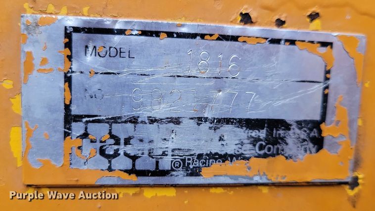 image for item DZ6748 1973 Case 1816 skid steer loader