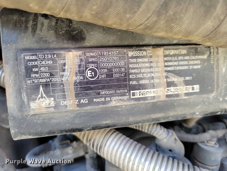 image for item EA2604 Ditch Witch JT9 directional boring unit with trailer