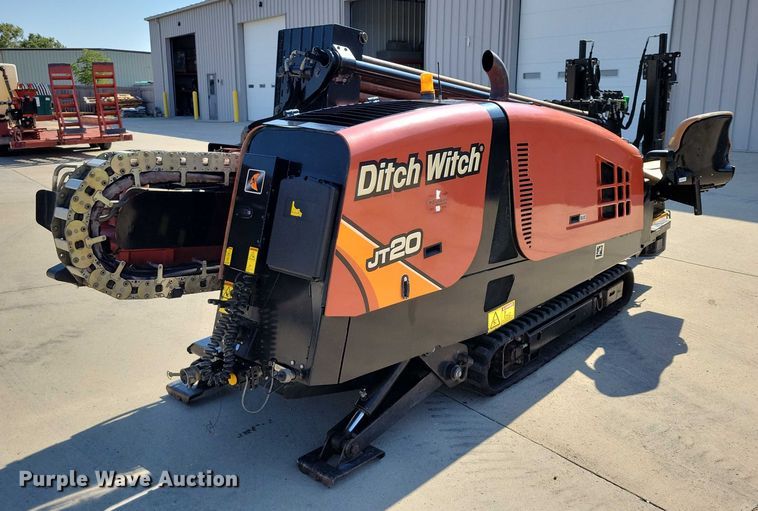 image for item EA2605 2015 Ditch Witch JT20 directional boring unit with trailer