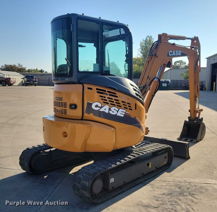 image for item EA2606 2015 Case CX36B mini excavator