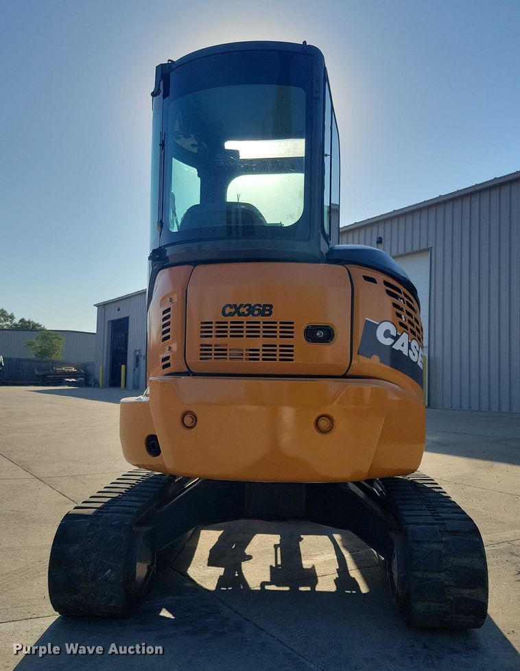 image for item EA2606 2015 Case CX36B mini excavator