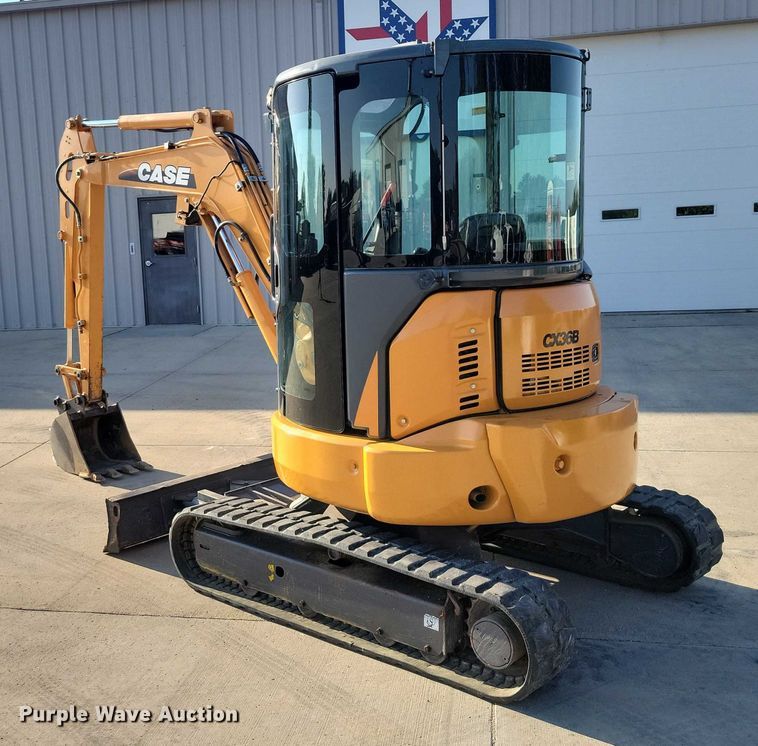 image for item EA2606 2015 Case CX36B mini excavator