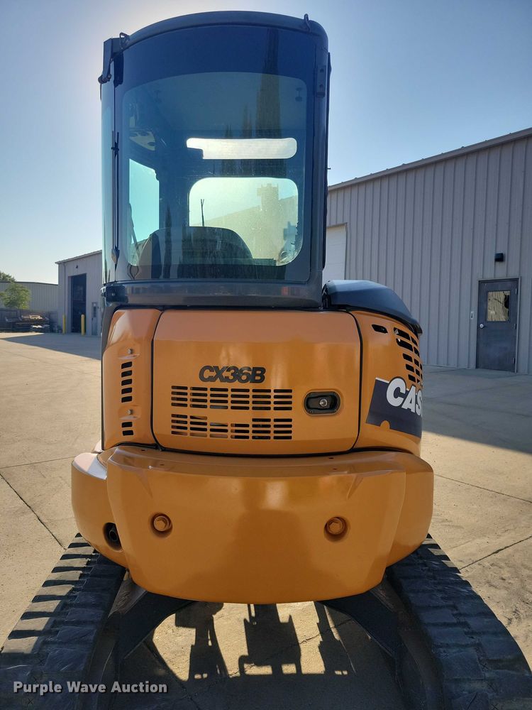 image for item EA2606 2015 Case CX36B mini excavator