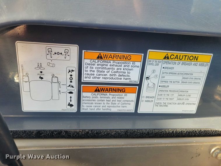 image for item EA2606 2015 Case CX36B mini excavator