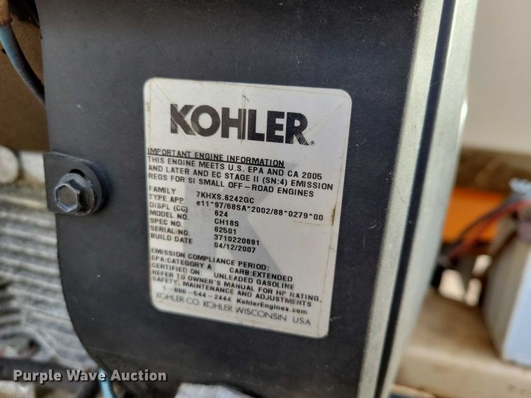 image for item EA2608 Finn B-40 skid steer straw blower