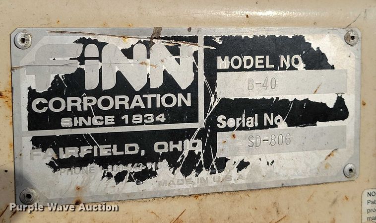 image for item EA2608 Finn B-40 skid steer straw blower