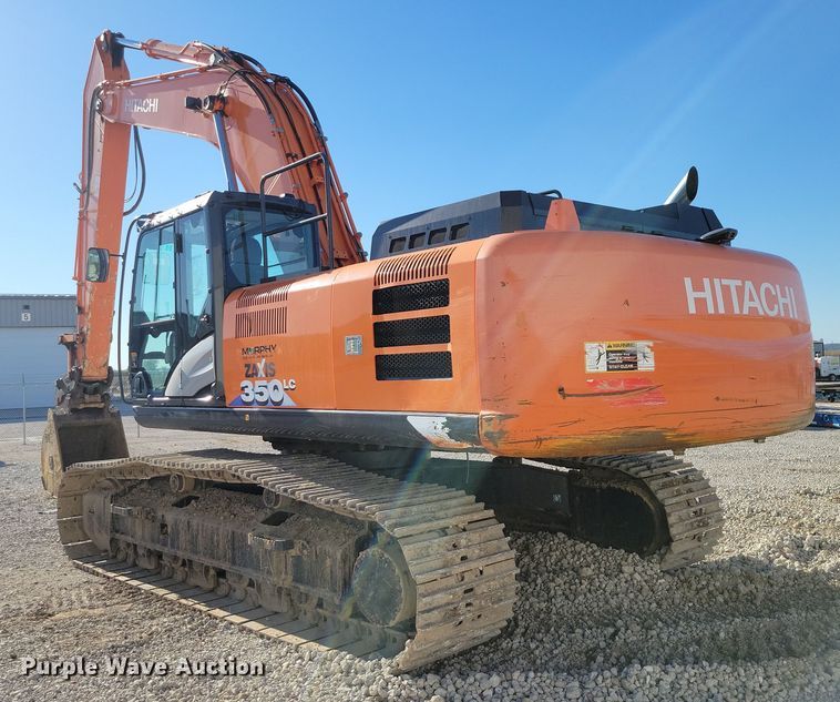 image for item EA2616 2018 Hitachi Zaxis 350 LC excavator