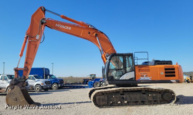 image for item EA2616 2018 Hitachi Zaxis 350 LC excavator