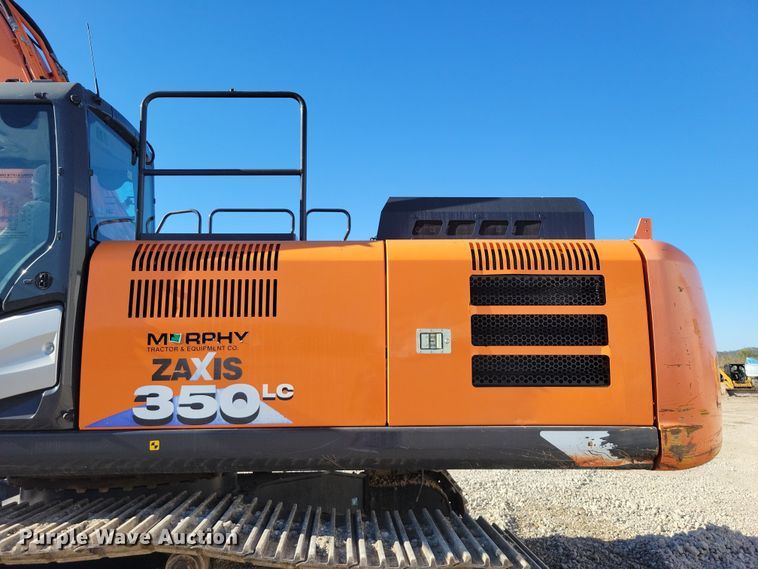 image for item EA2616 2018 Hitachi Zaxis 350 LC excavator