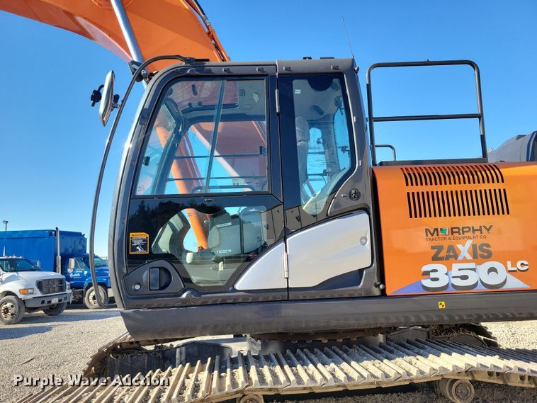 image for item EA2616 2018 Hitachi Zaxis 350 LC excavator