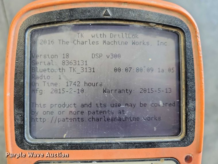 image for item EA2634 2015 Ditch Witch TK guidance system