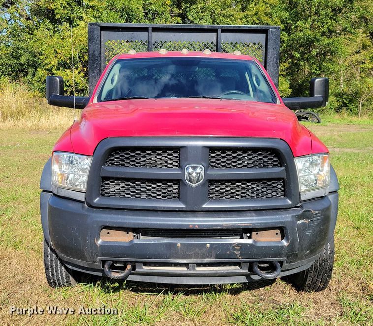 image for item EA2635 2015 RAM 5500 dump flatbed truck