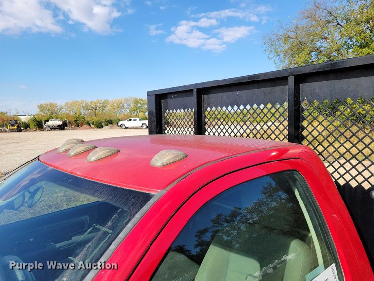 image for item EA2635 2015 RAM 5500 dump flatbed truck