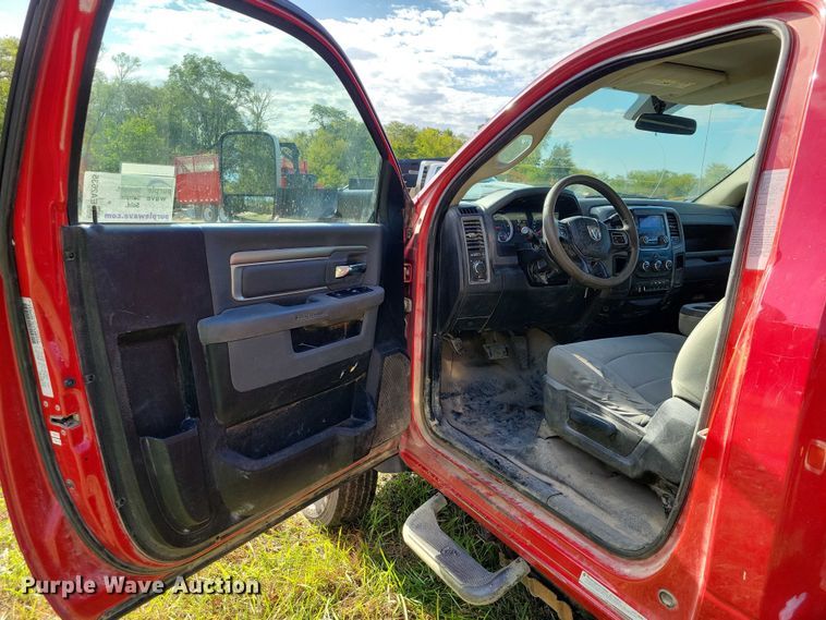 image for item EA2635 2015 RAM 5500 dump flatbed truck