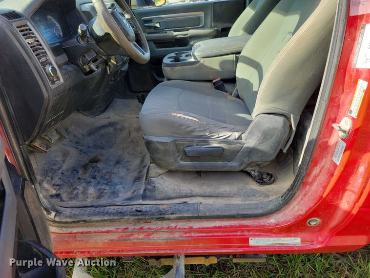 image for item EA2635 2015 RAM 5500 dump flatbed truck