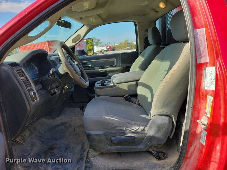 image for item EA2635 2015 RAM 5500 dump flatbed truck