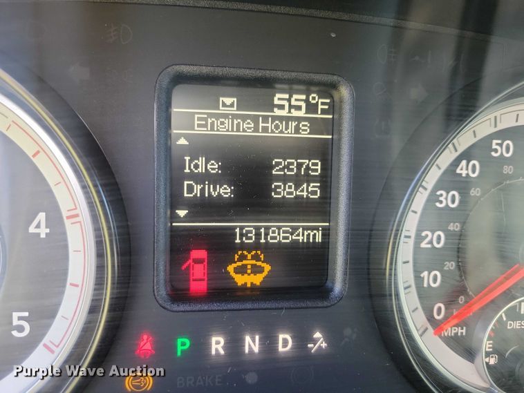 image for item EA2635 2015 RAM 5500 dump flatbed truck