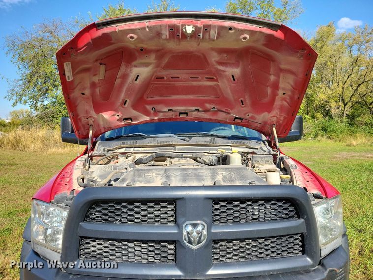 image for item EA2635 2015 RAM 5500 dump flatbed truck