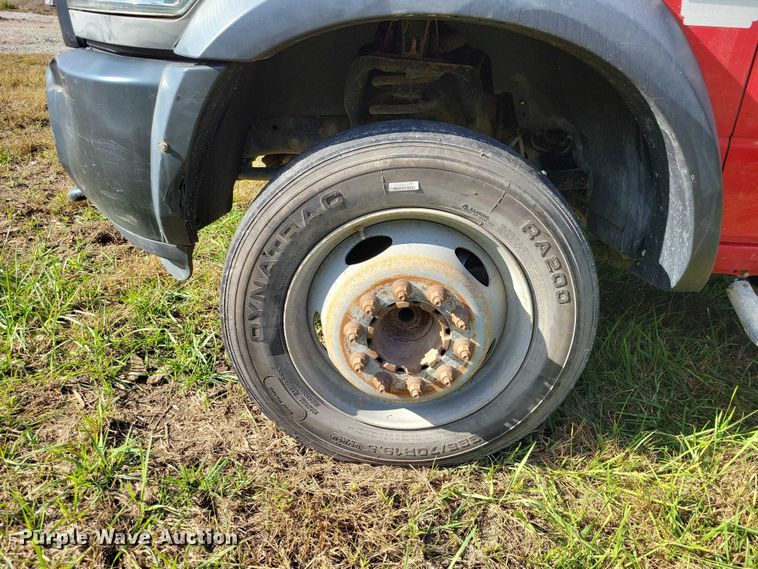 image for item EA2635 2015 RAM 5500 dump flatbed truck