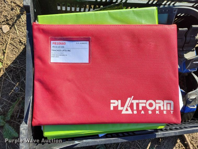 image for item EA2636 2018 Platform Basket PB 22.10 tracked boom lift