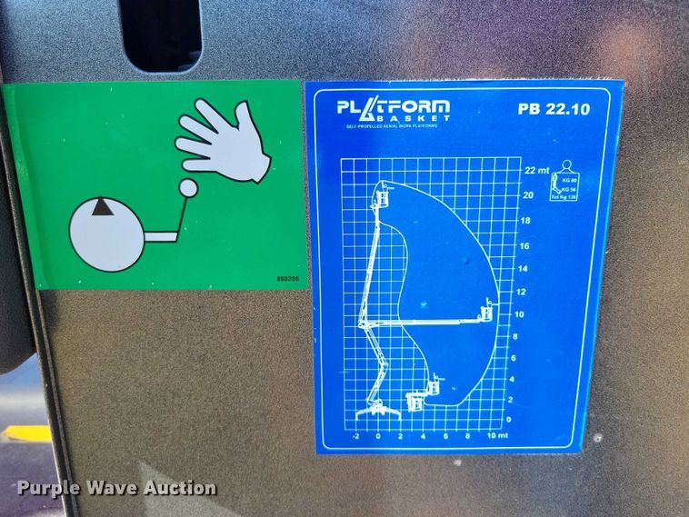 image for item EA2636 2018 Platform Basket PB 22.10 tracked boom lift