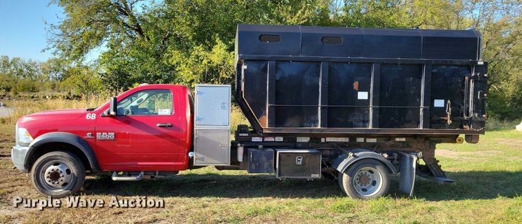 image for item EA2639 2016 RAM 5500 chipper truck