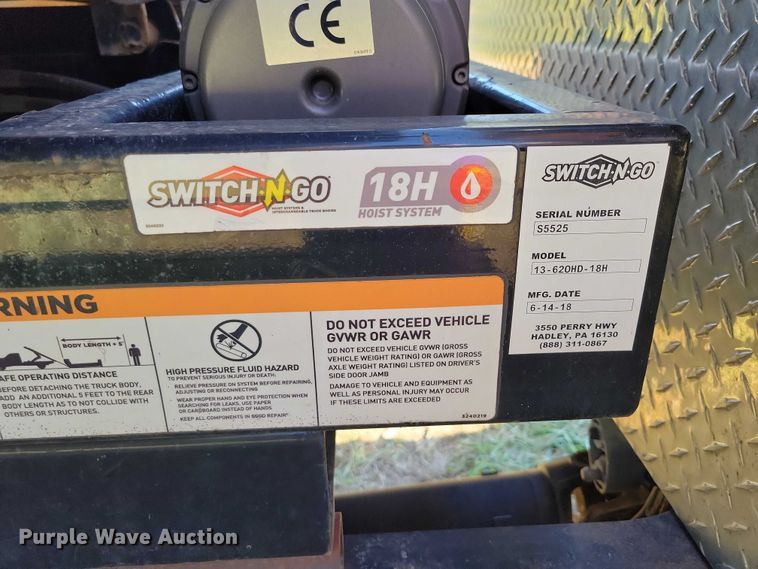 image for item EA2639 2016 RAM 5500 chipper truck